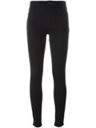 Victoria Victoria Beckham Skinny Trousers, Women's, Size: 30, Black, Cotton/polyester/spandex/elastane