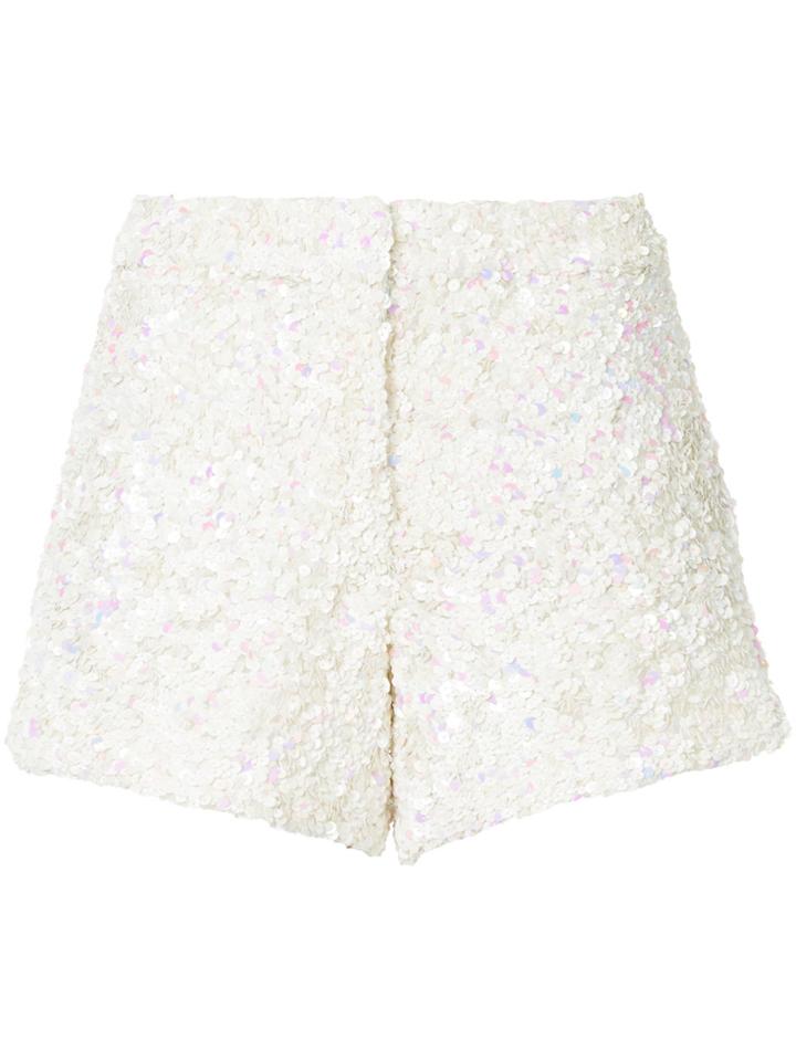 Manish Arora Two Tone Shorts - White
