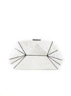 Serpui Mother Of Pearl Panelled Clutch