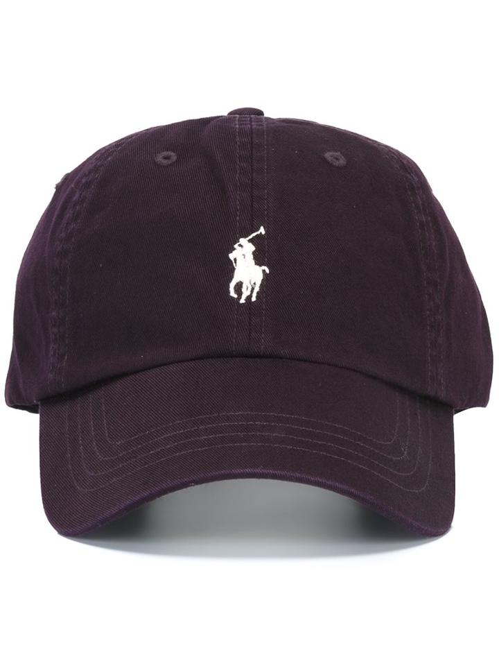 Polo Ralph Lauren 'fall Plum' Cap, Men's, Pink/purple, Cotton