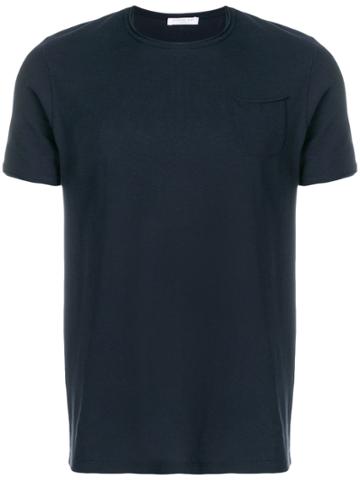 Cenere Gb Chest Pocket Slim Fit T-shirt - Blue