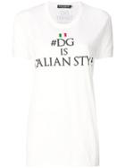 Dolce & Gabbana Italian Style T-shirt - White