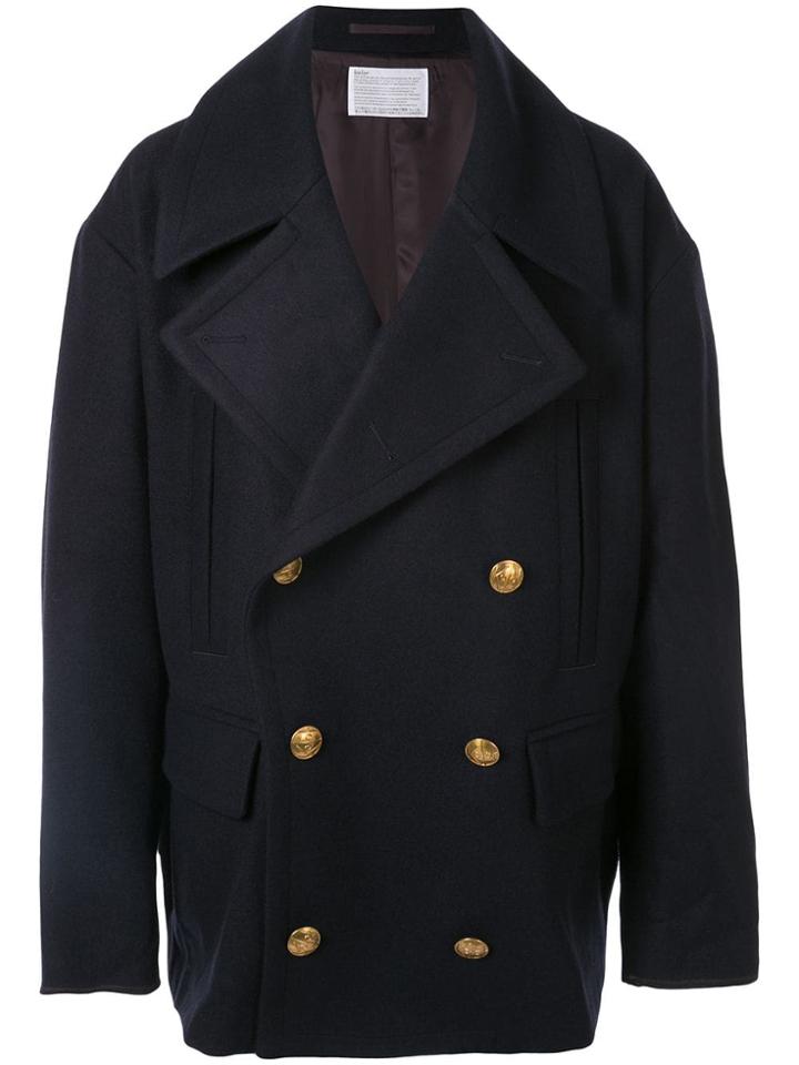 Kolor Oversized Double-breasted Coat