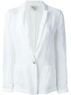 Forte Forte Sheer Blazer, Women's, Size: Ii, White, Cotton/linen/flax