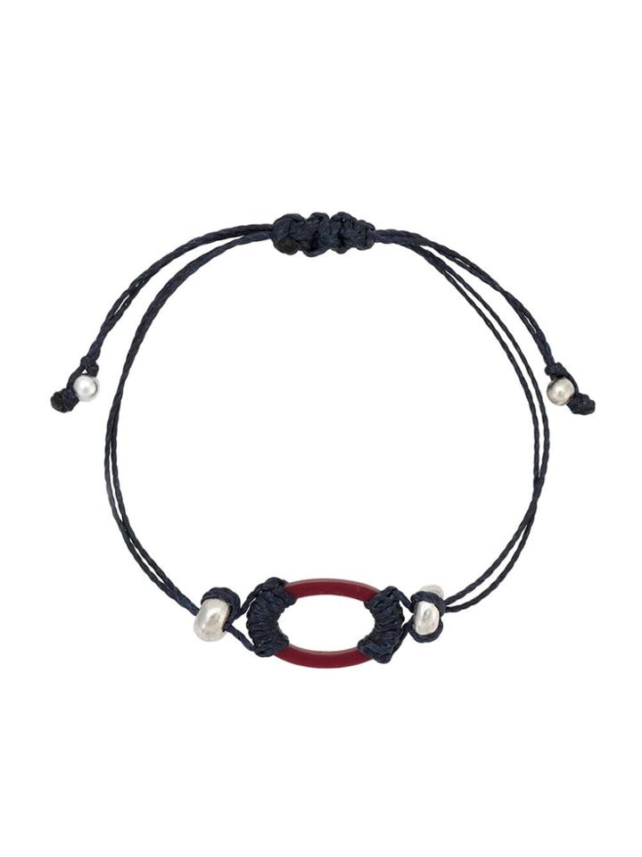Camila Klein Macramé Beach Bracelet - Metallic