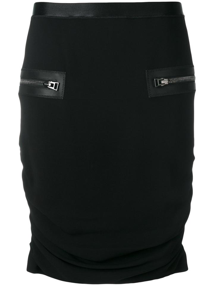 Tom Ford Zipped Pockets Skirt - Black