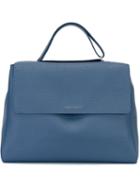 Orciani Satchel Tote Bag, Women's, Blue