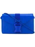 Christopher Kane Devine Shoulder Bag, Women's, Blue, Calf Leather