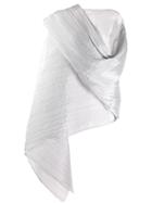 Pleats Please By Issey Miyake Draped Plissé Top - Grey