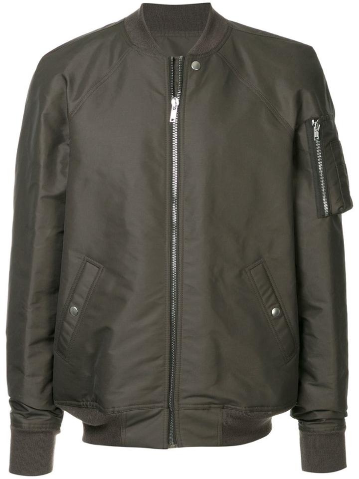 Rick Owens Oversized Bomber Jacket - Grey
