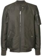 Rick Owens Oversized Bomber Jacket - Grey