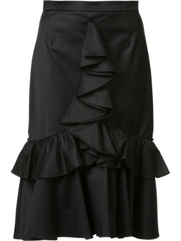 Tome Ruffle Skirt - Black