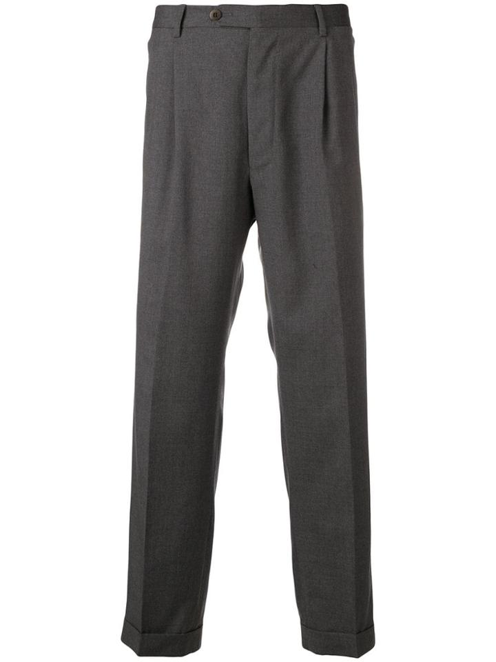 Burberry Pre-owned 2000's Tailored Trousers - Grey