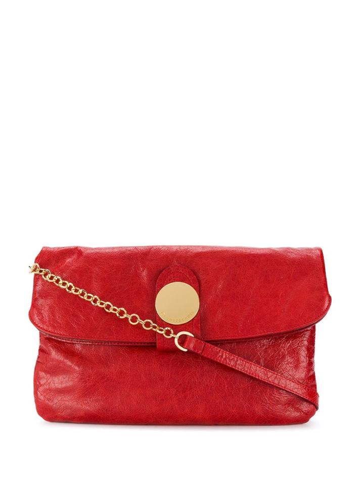 L'autre Chose Large Clutch Bag - Red