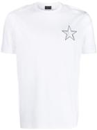 Emporio Armani Embroidered Star T-shirt - White