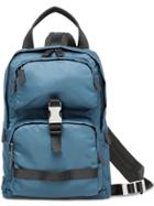 Prada Fabric Backpack - Blue