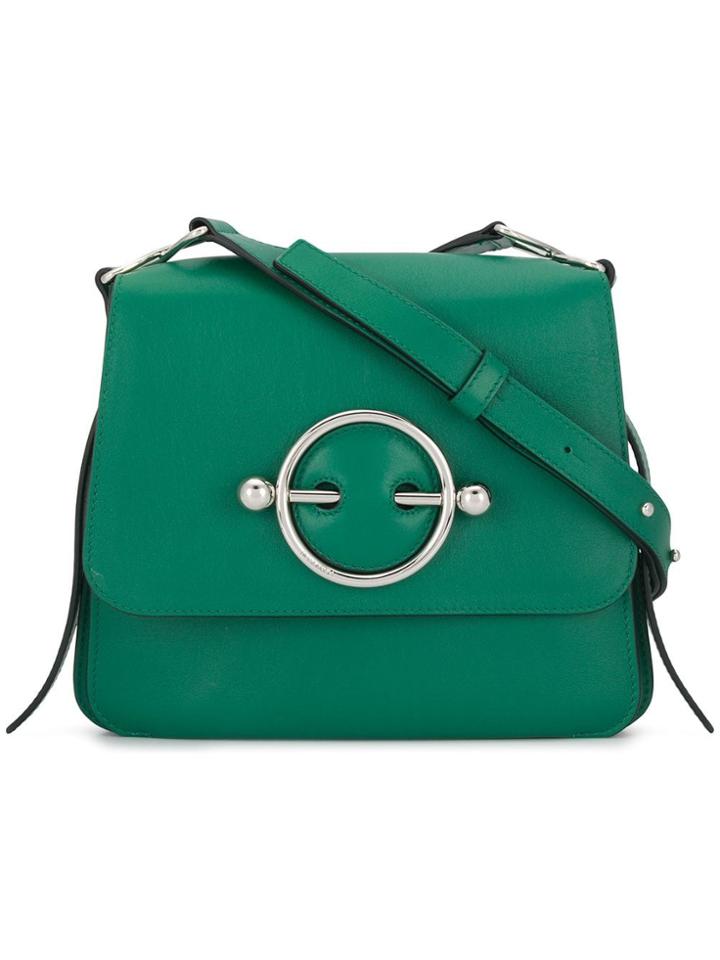 Jw Anderson Disc Crossbody Bag - Green