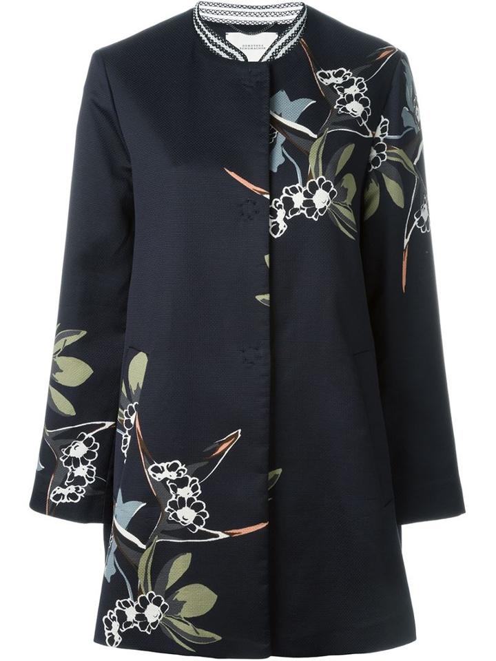 Dorothee Schumacher Floral Print Coat