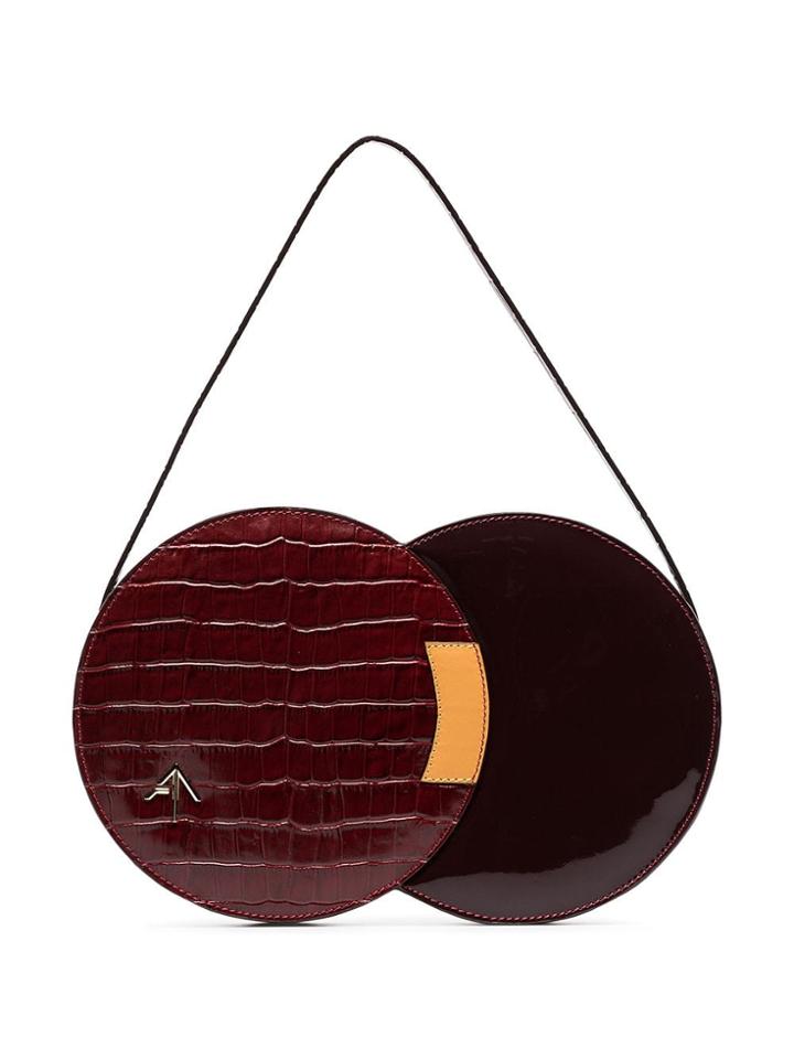 Manu Atelier Twist Shoulder Bag - Red