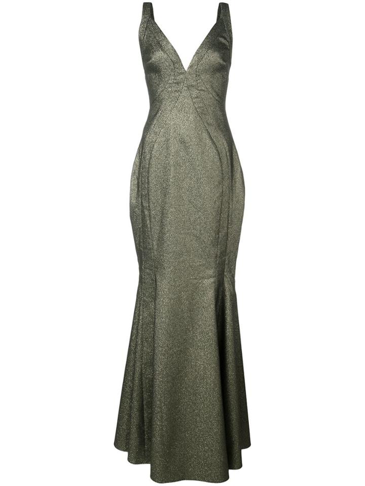 Zac Zac Posen Stephanie Gown - Gold
