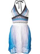 Missoni Knitted Beach Dress - Blue