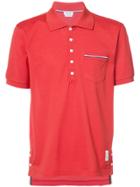 Thom Browne Classic Polo Shirt - Red