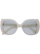 Gucci Eyewear Oversize Square-frame Sunglasses - White