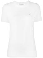 Acne Studios Taline Face T-shirt, Women's, Size: Medium, White, Cotton