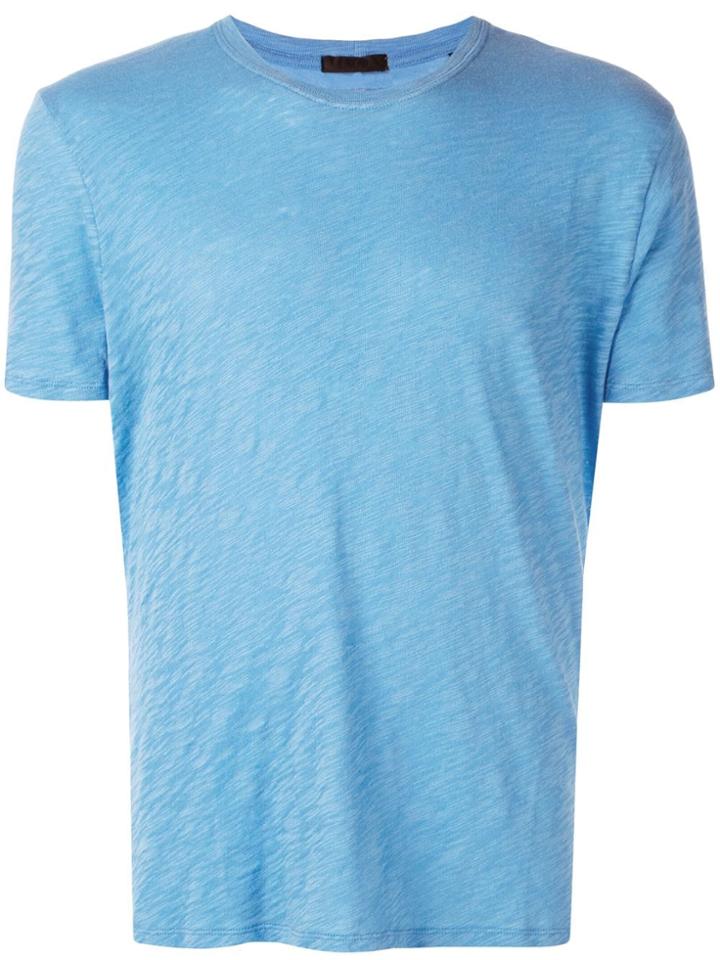 Atm Anthony Thomas Melillo Round Neck T-shirt - Blue