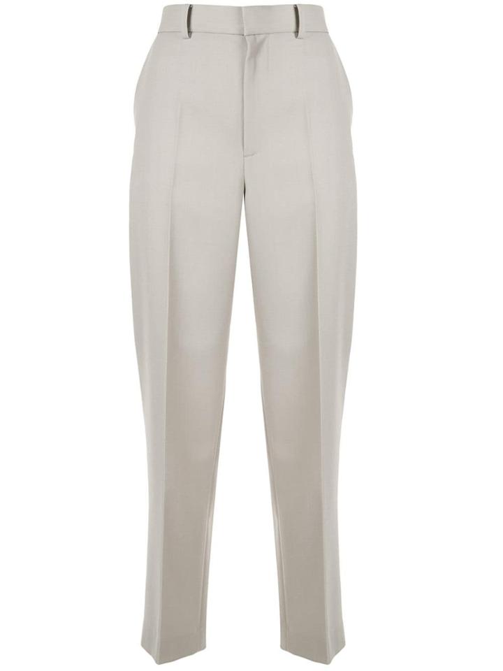 Irene Relaxed Tapered Trousers - Grey