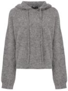 Rta Knitted Hoodie - Grey