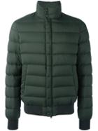 Herno Padded Jacket, Men's, Size: 46, Green, Polyamide/polyurethane/feather Down