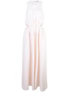 Jil Sander Cut-out Maxi Dress - Pink