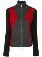 Dsquared2 Zip Front Cardigan - Multicolour