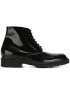 Saint Laurent Lace-up Military Boots