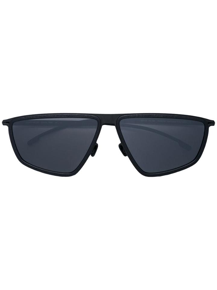 Mykita Tribe Mh6 Shield Sunglasses - Black