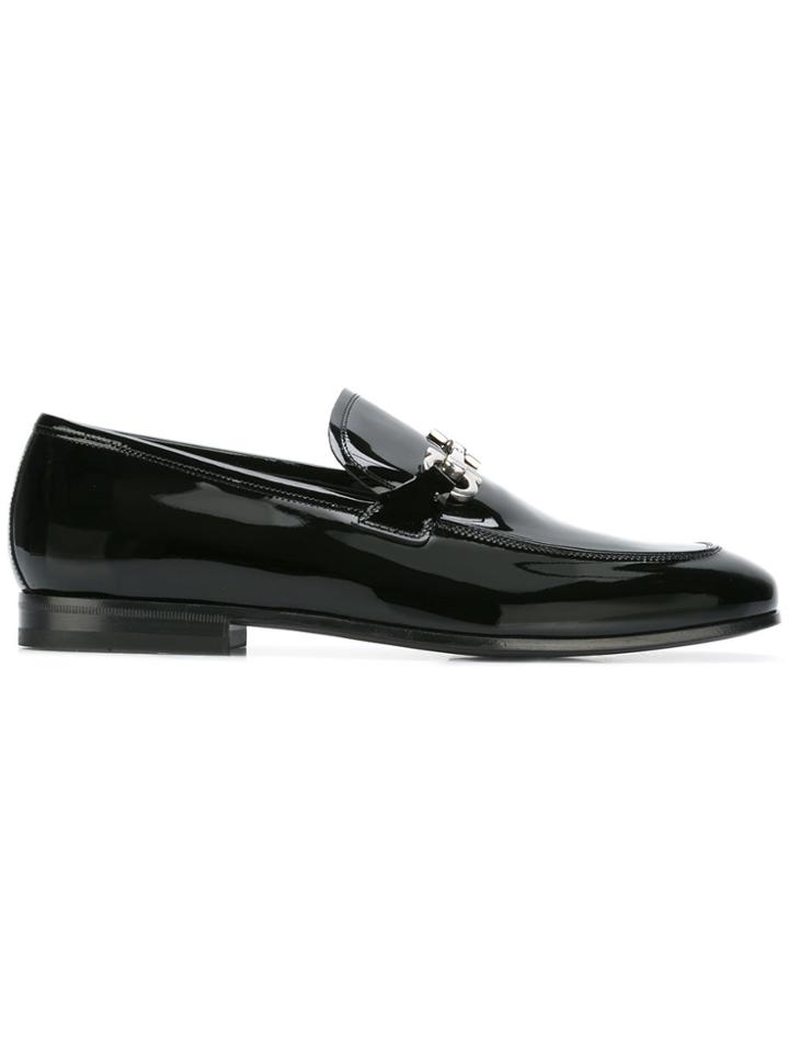 Salvatore Ferragamo Slip-on Loafers - Black