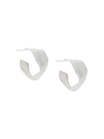 Niza Huang Fold Earrings - Metallic