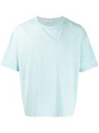 Ymc Melange Knit T-shirt - Blue