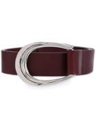 Carolina Herrera Buckled Belt - Red