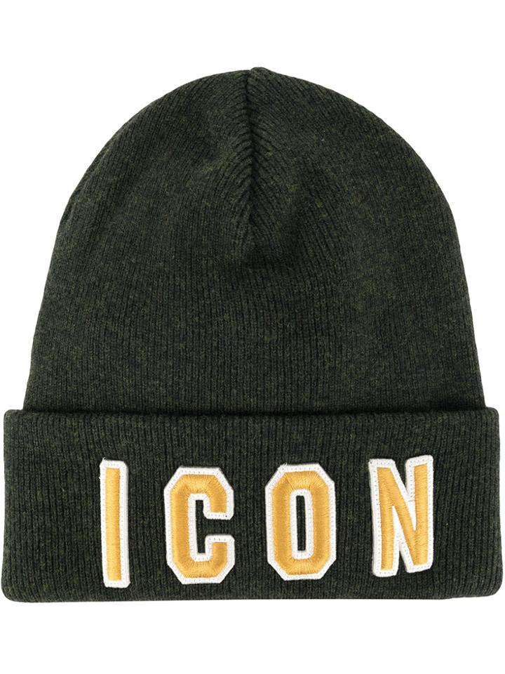 Dsquared2 Icon Beanie - Green