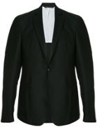 Sartorial Monk Formal Fitted Jacket - Black