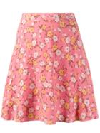 Polo Ralph Lauren Floral Print Mini Skirt - Pink