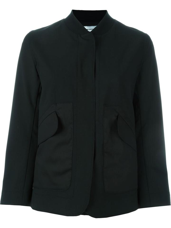 Tim Coppens 'snap Field' Pocket Detail Wide Sleeve Military Jacket