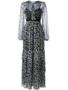 Marco Bologna Leopard Print Maxi Dress