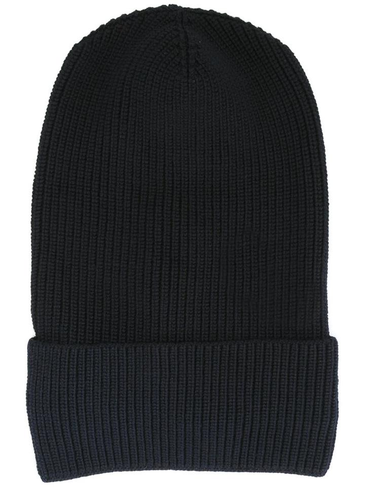 Stella Mccartney Large Ribbed Beanie
