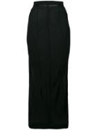 Comme Des Garçons Vintage 1992 Sheer Fitted Skirt - Black
