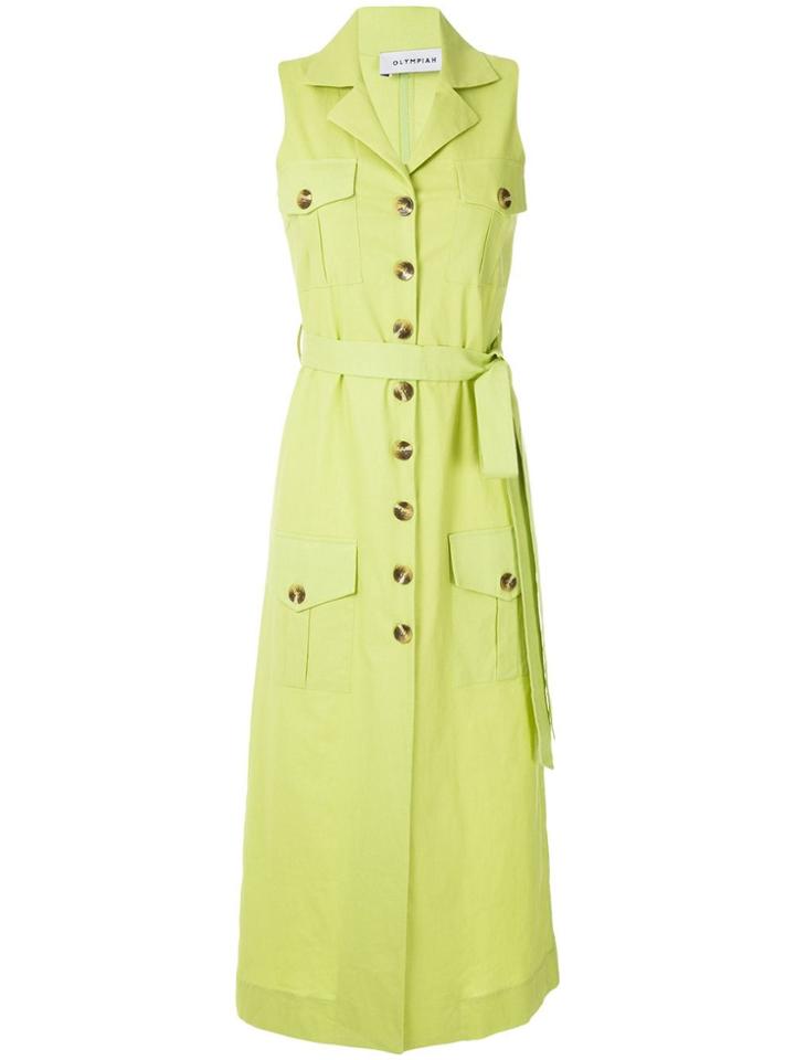 Olympiah Bryone Midi Dress - Green