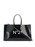 Nº21 Logo Print Tote Bag - Black