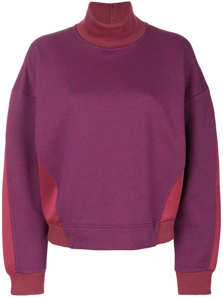 Adidas By Stella Mccartney Relaxed Fit Yoga Sweater - Red